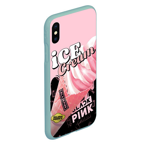 Чехлы для iPhone XS Max Black Pink