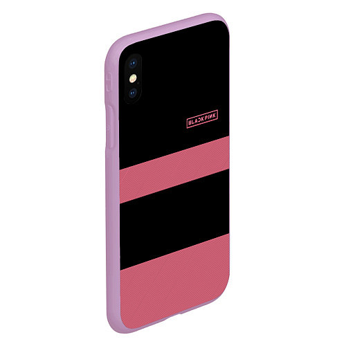 Чехлы для iPhone XS Max Black Pink