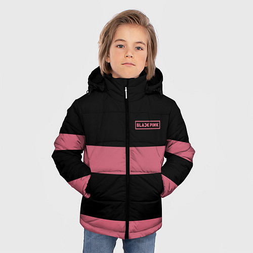 Детские куртки с капюшоном Black Pink