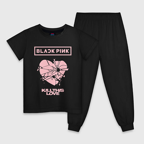 Детские пижамы Black Pink