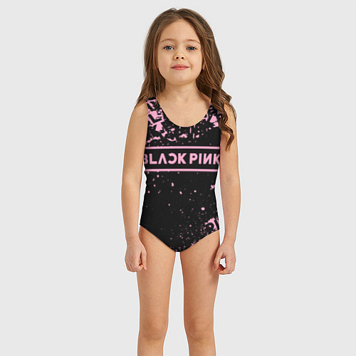 Детские Купальники Black Pink