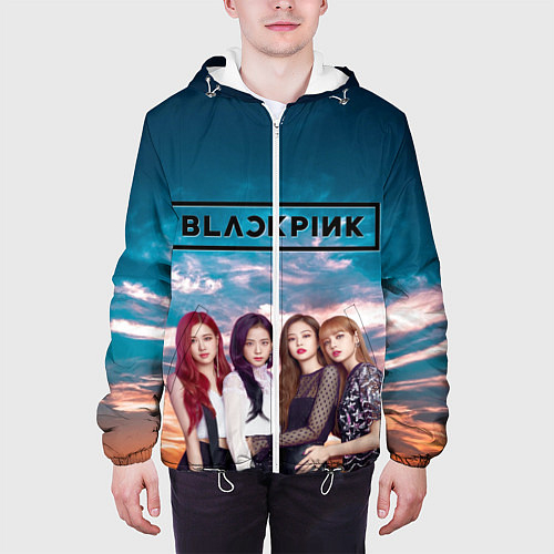 Мужские куртки с капюшоном Black Pink