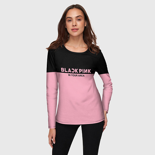 Женские футболки с рукавом Black Pink