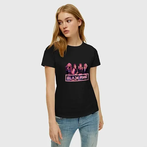 Женские футболки Black Pink