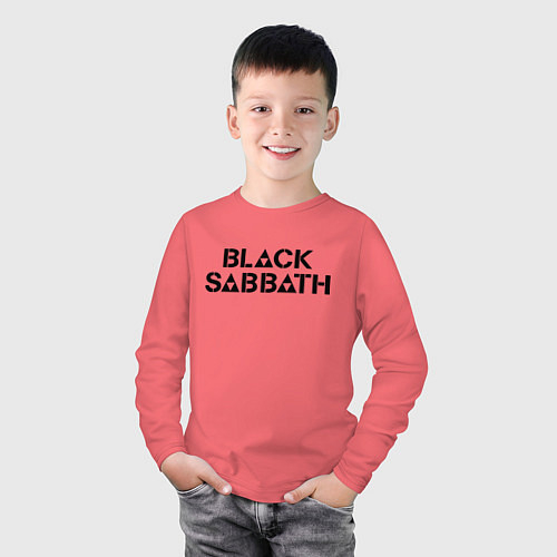 Детские хлопковые лонгсливы Black Sabbath