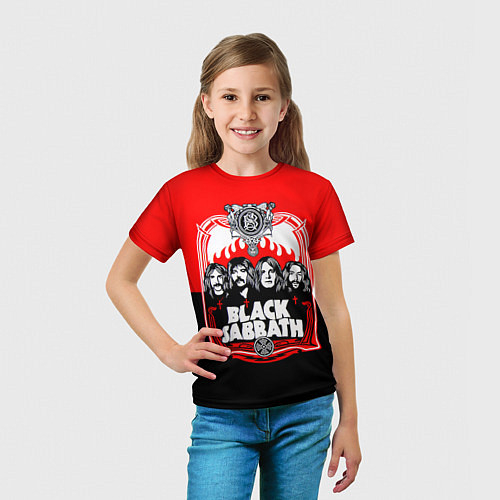 Детские 3D-футболки Black Sabbath