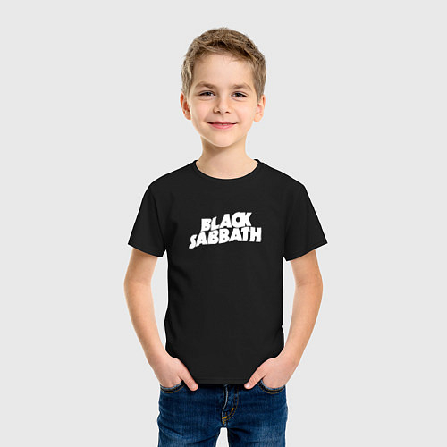 Детские хлопковые футболки Black Sabbath