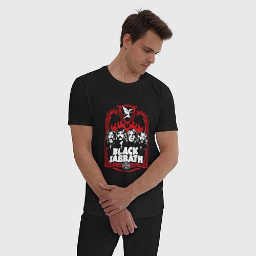 Мужские пижамы Black Sabbath
