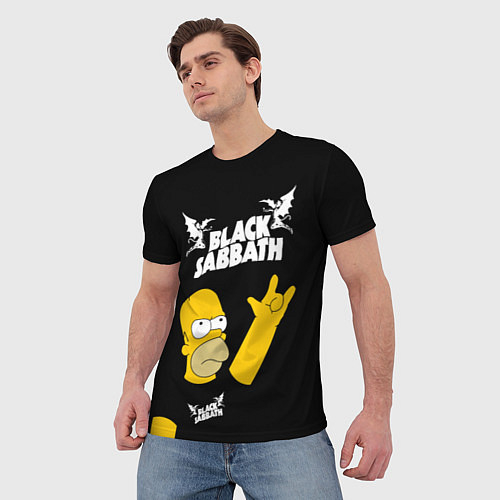 Мужские 3D-футболки Black Sabbath