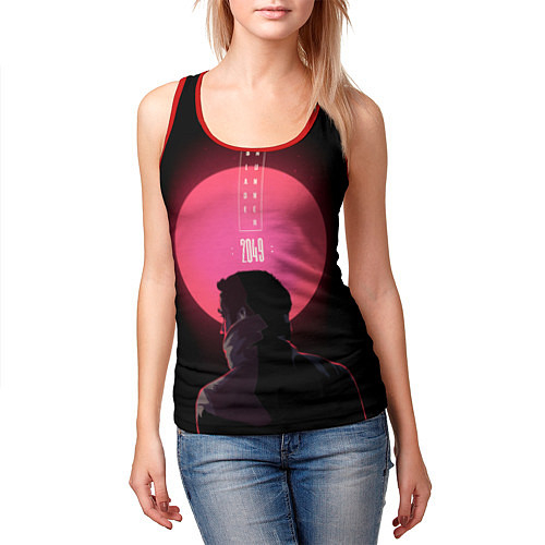 Женские майки-безрукавки Бегущий по лезвию 2049