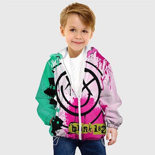Детские куртки с капюшоном Blink-182