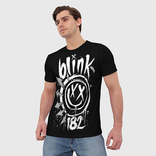 Мужские 3D-футболки Blink-182