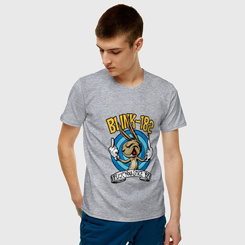 Мужские хлопковые футболки Blink-182