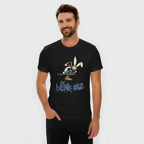 Мужские приталенные футболки Blink-182