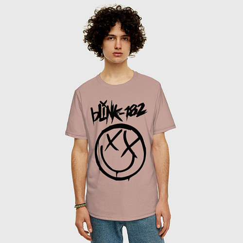 Мужские футболки оверсайз Blink-182