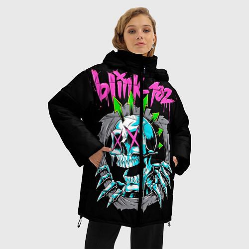 Женские куртки с капюшоном Blink-182