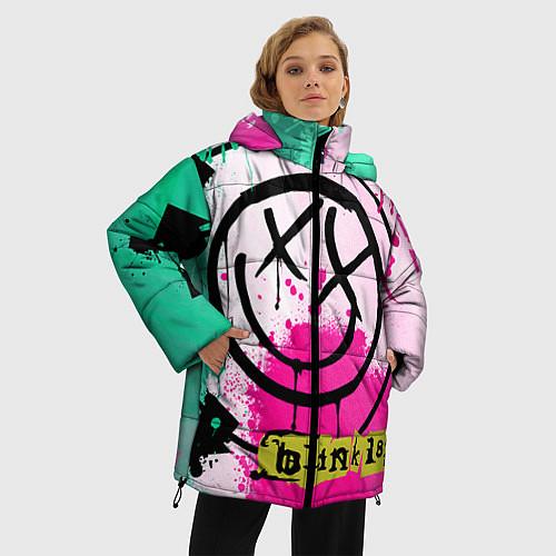 Женские куртки с капюшоном Blink-182