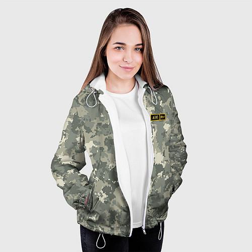 Женские куртки с капюшоном с группами крови