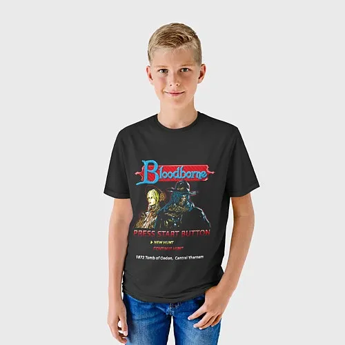 Детские 3D-футболки Bloodborne
