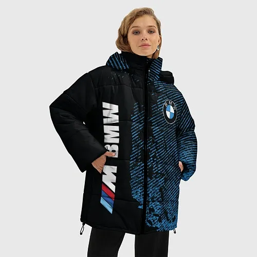 Женские куртки с капюшоном БМВ