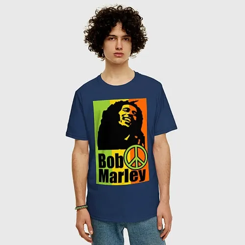 Хлопковые футболки Боб Марли