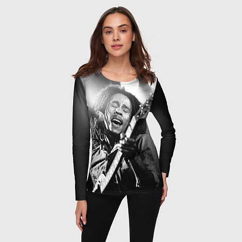 Женские футболки с рукавом Боб Марли