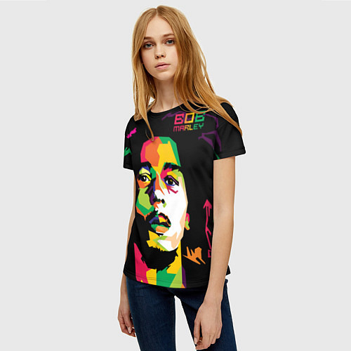 Женские футболки Боб Марли