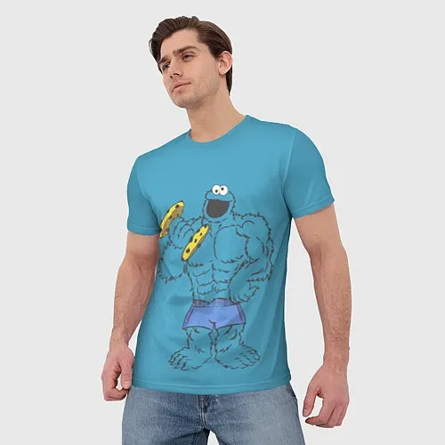Мужские 3D-футболки для бодибилдинга