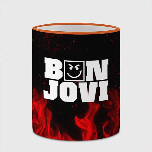 Кружки керамические Bon Jovi