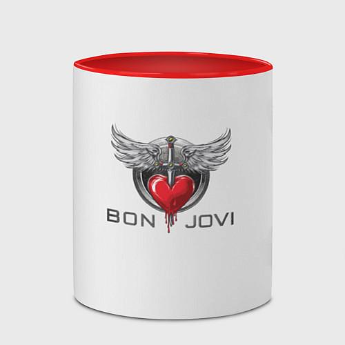 Кружки керамические Bon Jovi