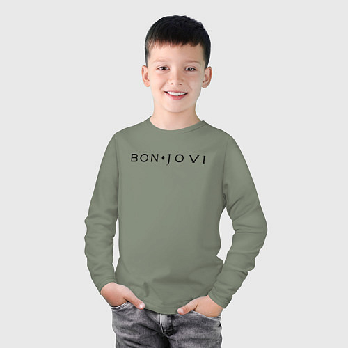 Детские футболки с рукавом Bon Jovi