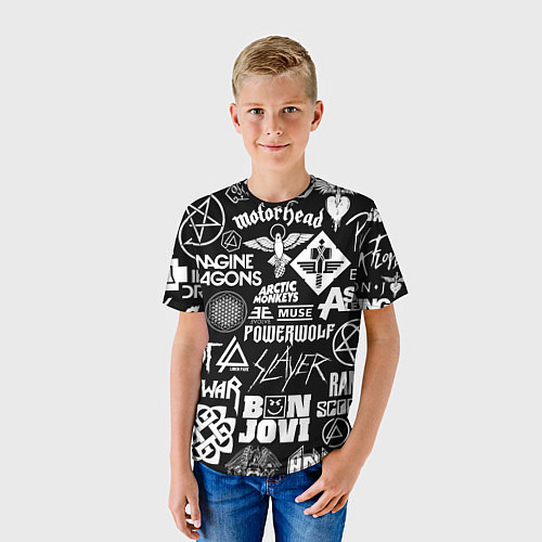 Детские 3D-футболки Bon Jovi