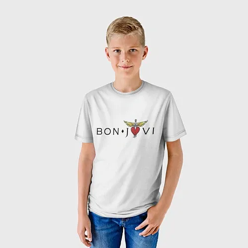 Детские 3D-футболки Bon Jovi