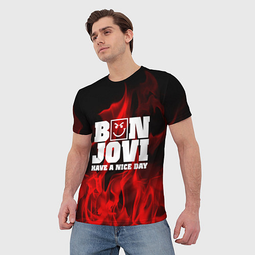 Мужские футболки Bon Jovi