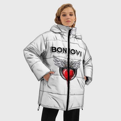 Женские куртки с капюшоном Bon Jovi