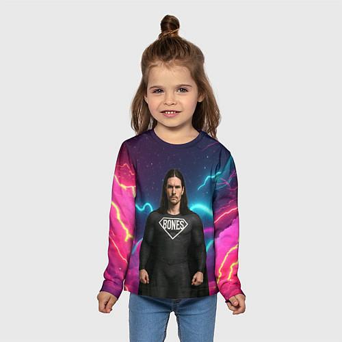 Детские футболки с рукавом Bones