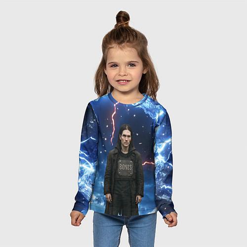 Детские футболки с рукавом Bones
