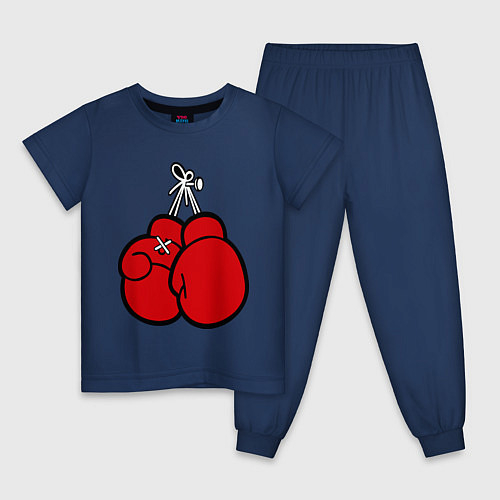 Боксерские детские пижамы