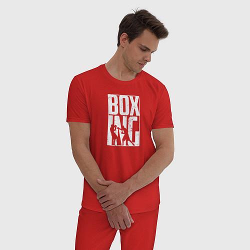 Боксерские мужские пижамы