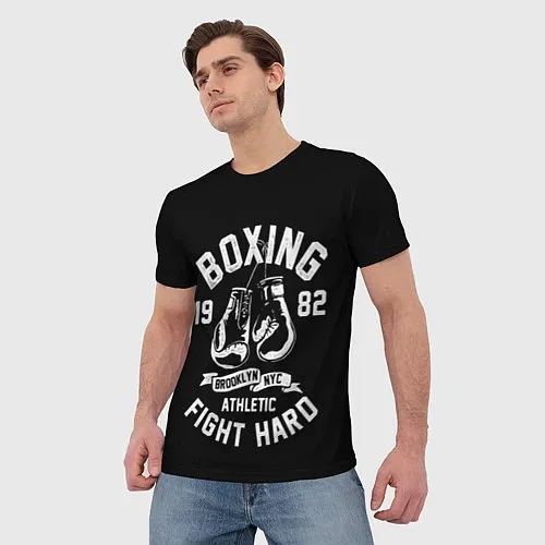 Боксерские мужские футболки
