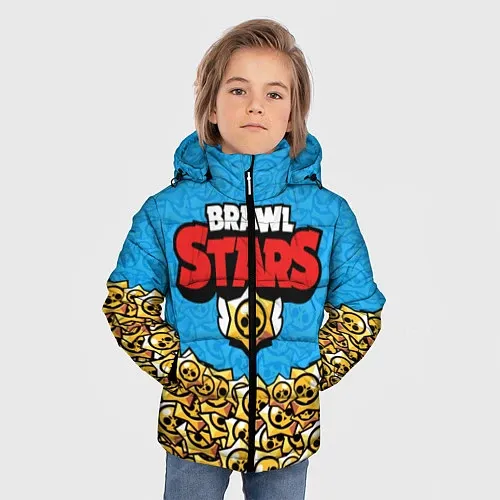 Детские зимние куртки Brawl Stars