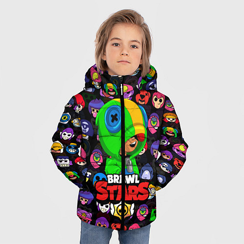 Детские куртки с капюшоном Brawl Stars