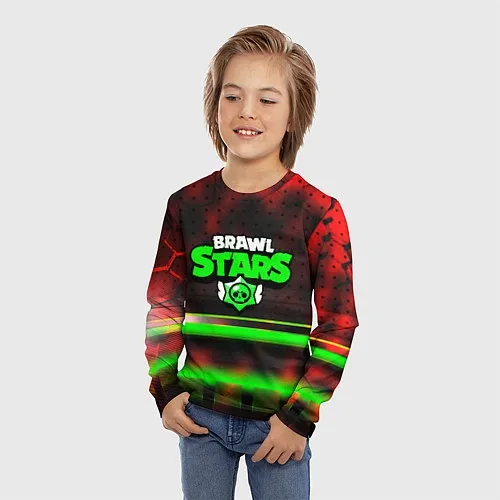 Детские футболки с рукавом Brawl Stars