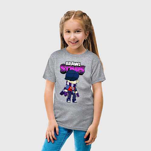 Детские хлопковые футболки Brawl Stars