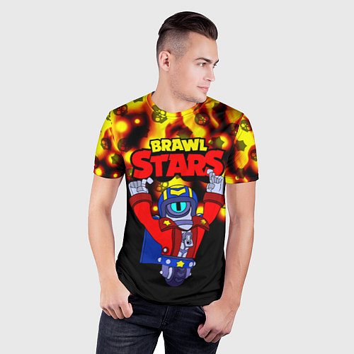 Мужские 3D-футболки Brawl Stars