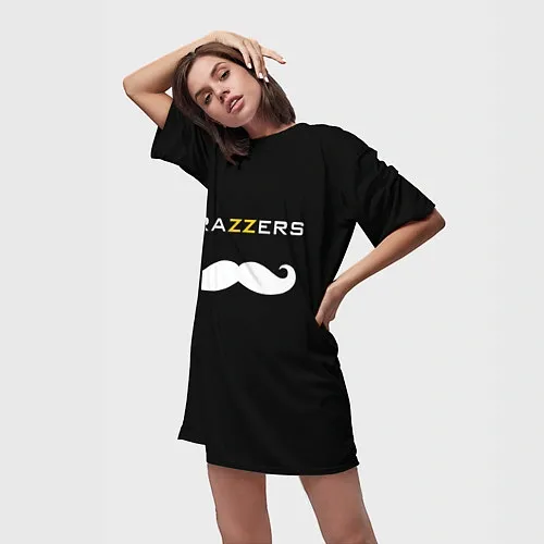 Женские длинные футболки Brazzers