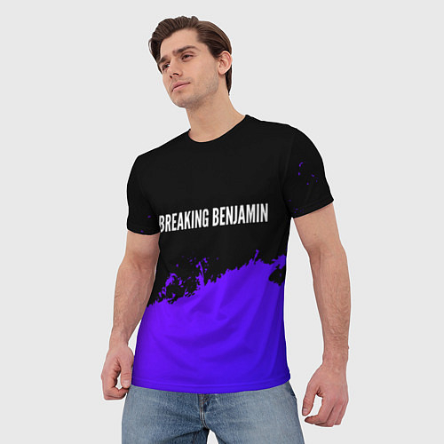 Мужские 3D-футболки Breaking Benjamin