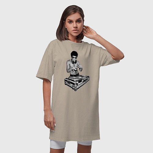 Женские хлопковые футболки Брюс Ли