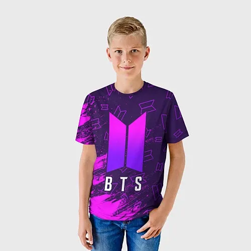 Детские 3D-футболки BTS