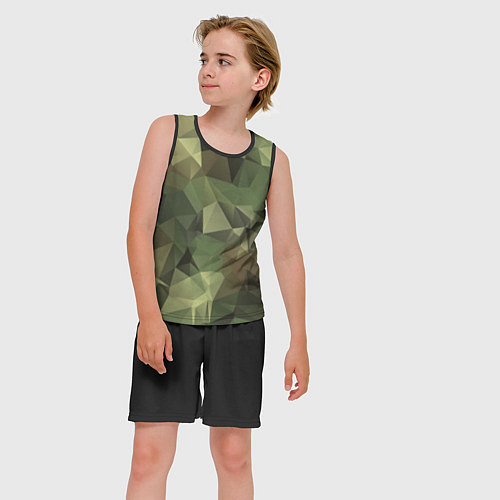 Камуфляжные детские майки-безрукавки